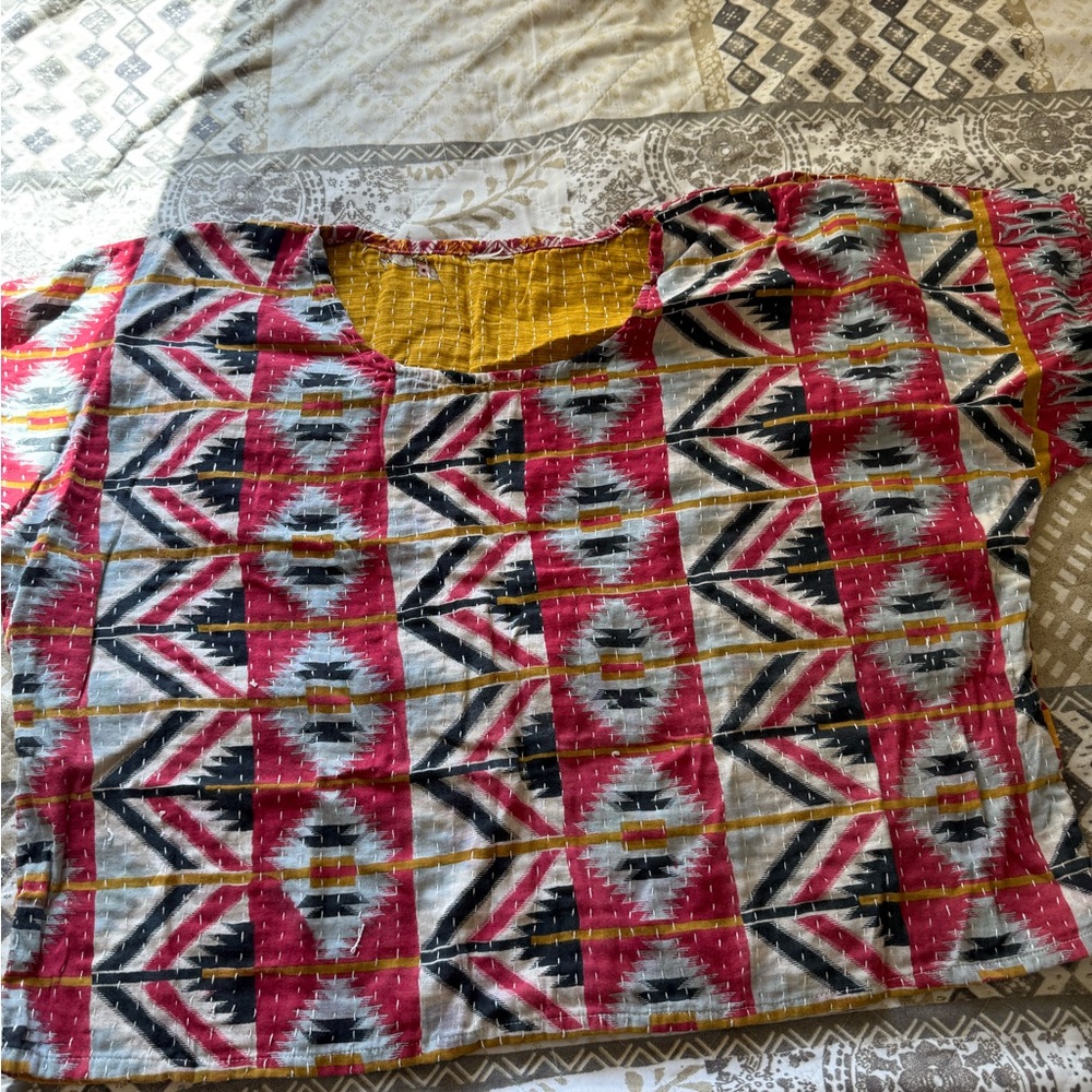 Kantha top